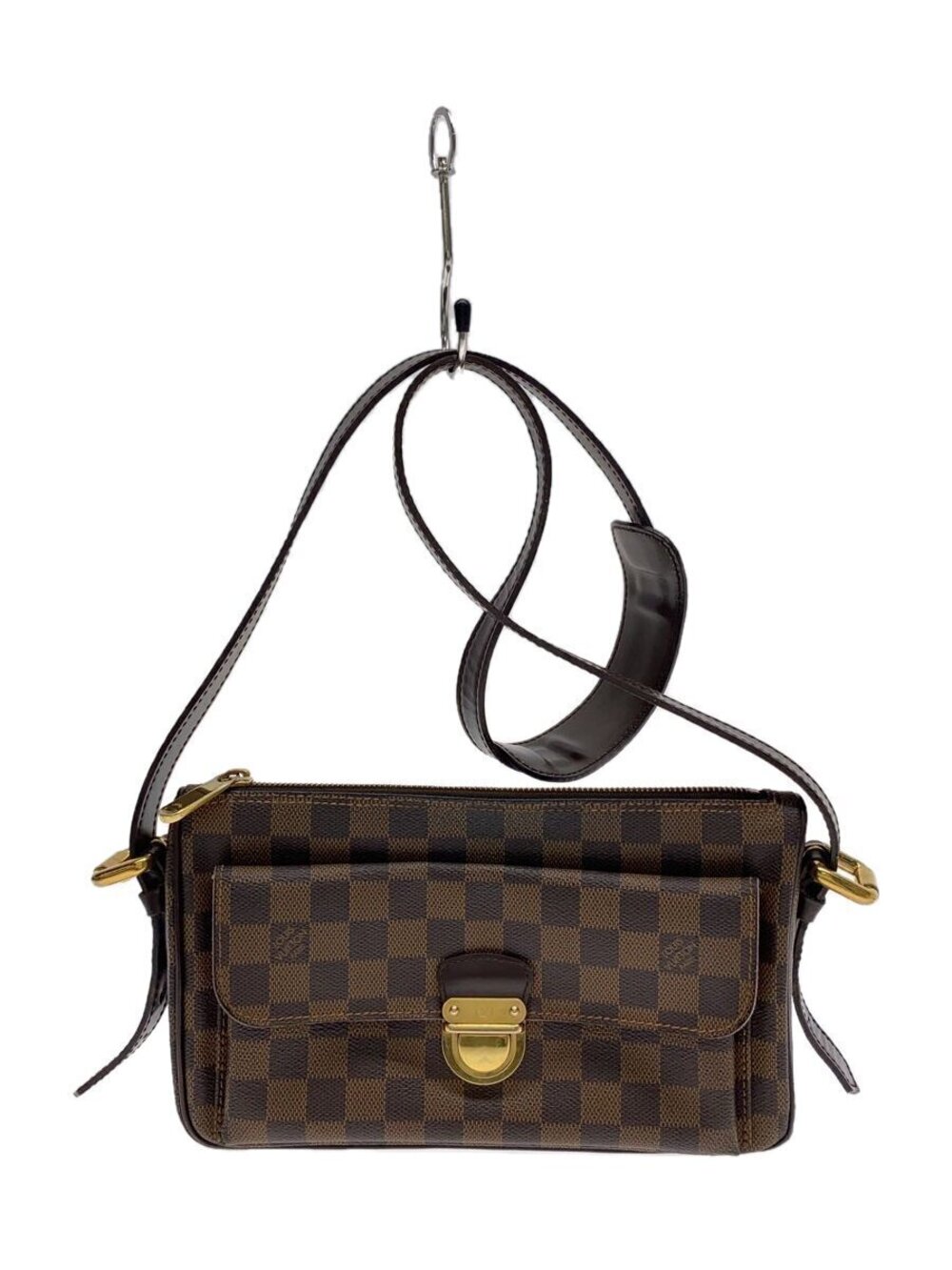 LOUIS VUITTON Ravello Damier Ebene Brown